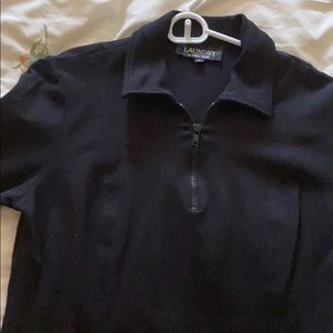 Black stretchy long sleeve casual dress